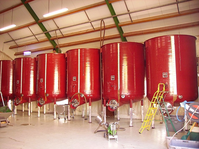 Composite fermentation tanks